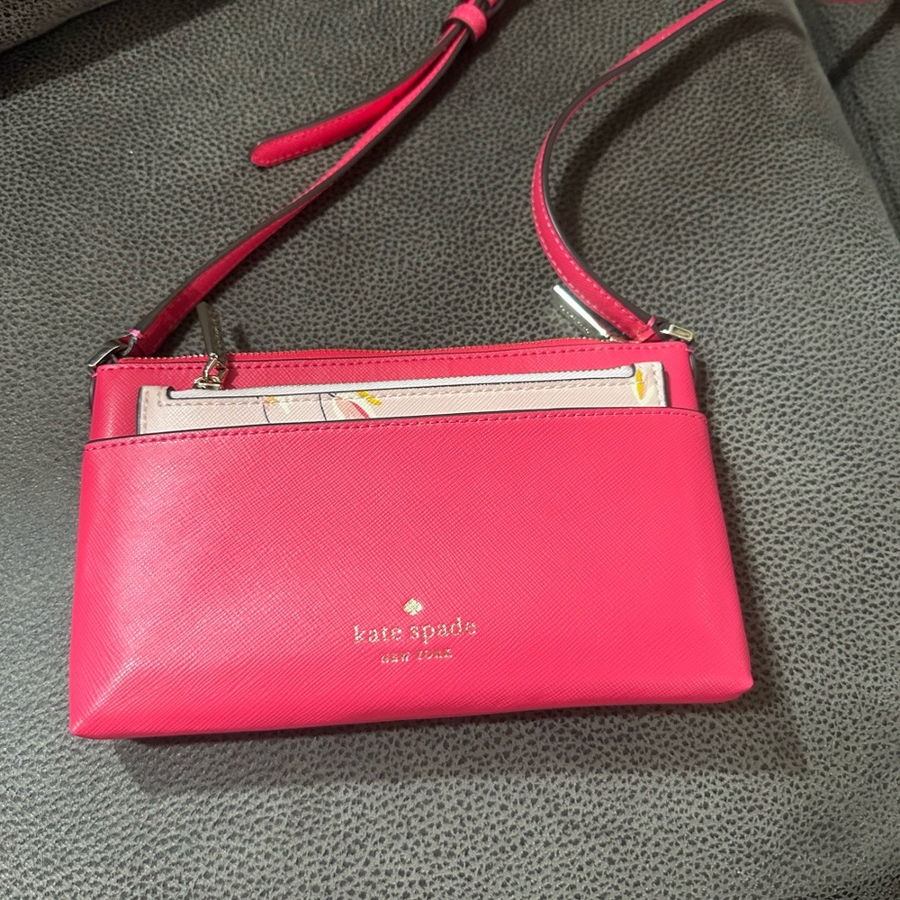 Pink Kate Spade crossbody